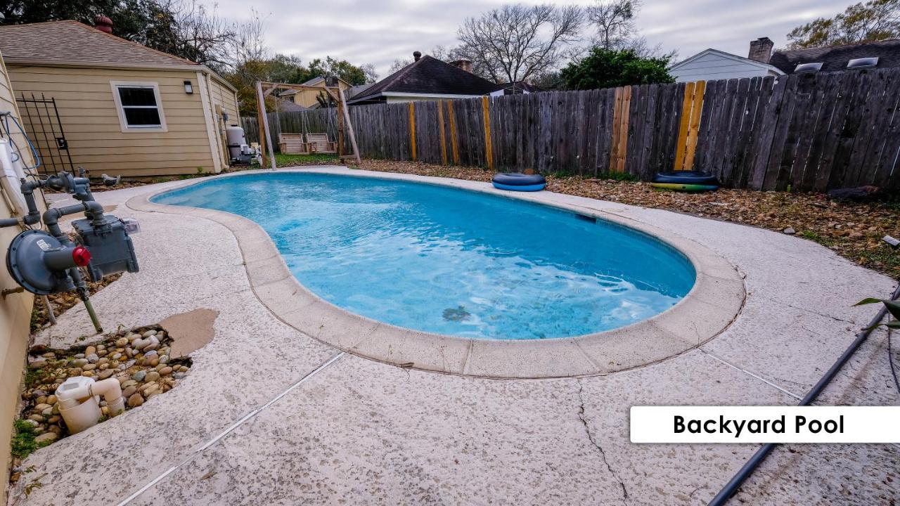 Pool House, 20 Minutes From Dt 4Bdr For 10 Guests - Winkleman Villa Houston Bagian luar foto