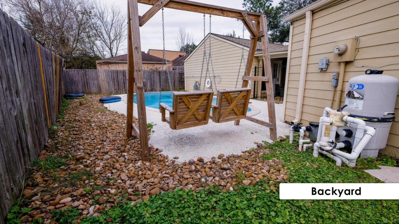 Pool House, 20 Minutes From Dt 4Bdr For 10 Guests - Winkleman Villa Houston Bagian luar foto