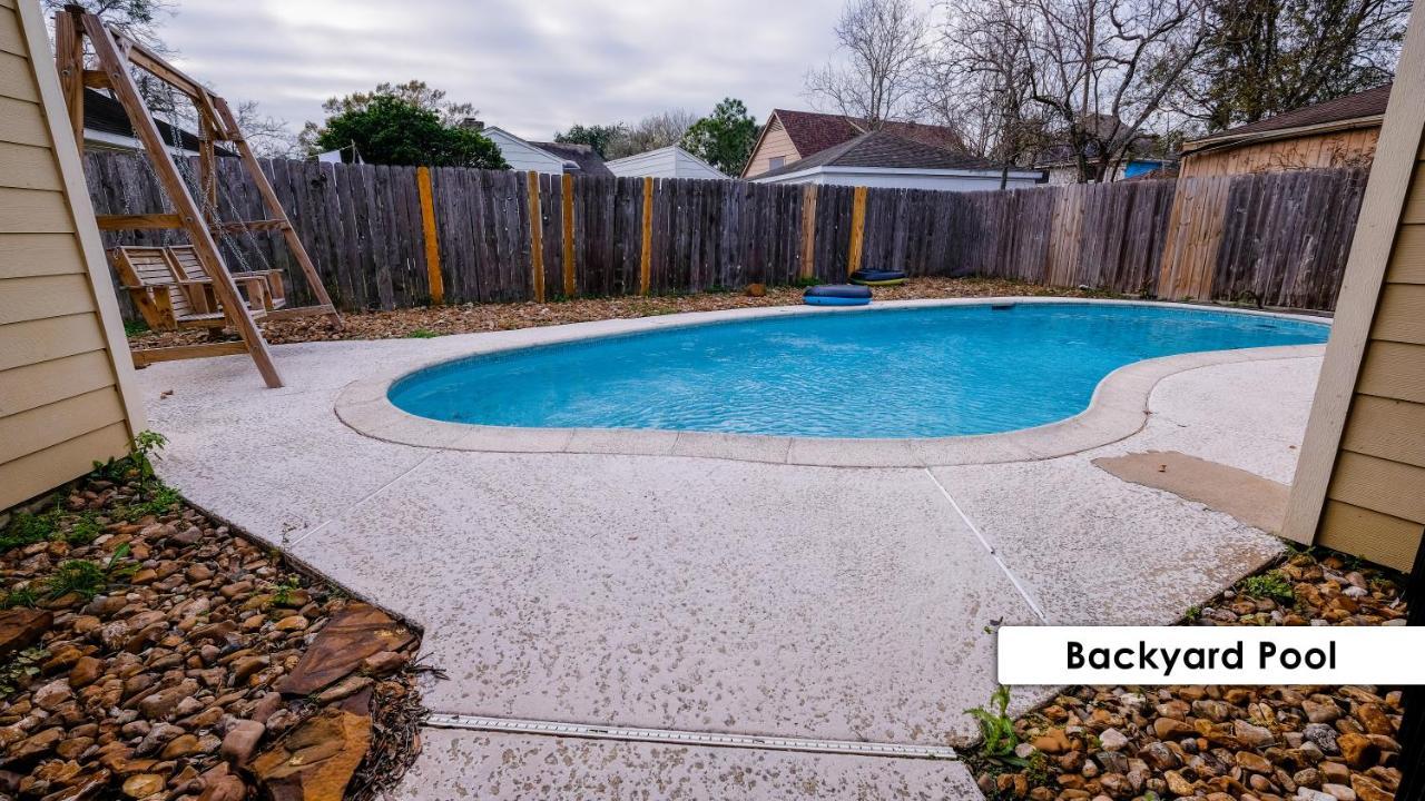 Pool House, 20 Minutes From Dt 4Bdr For 10 Guests - Winkleman Villa Houston Bagian luar foto